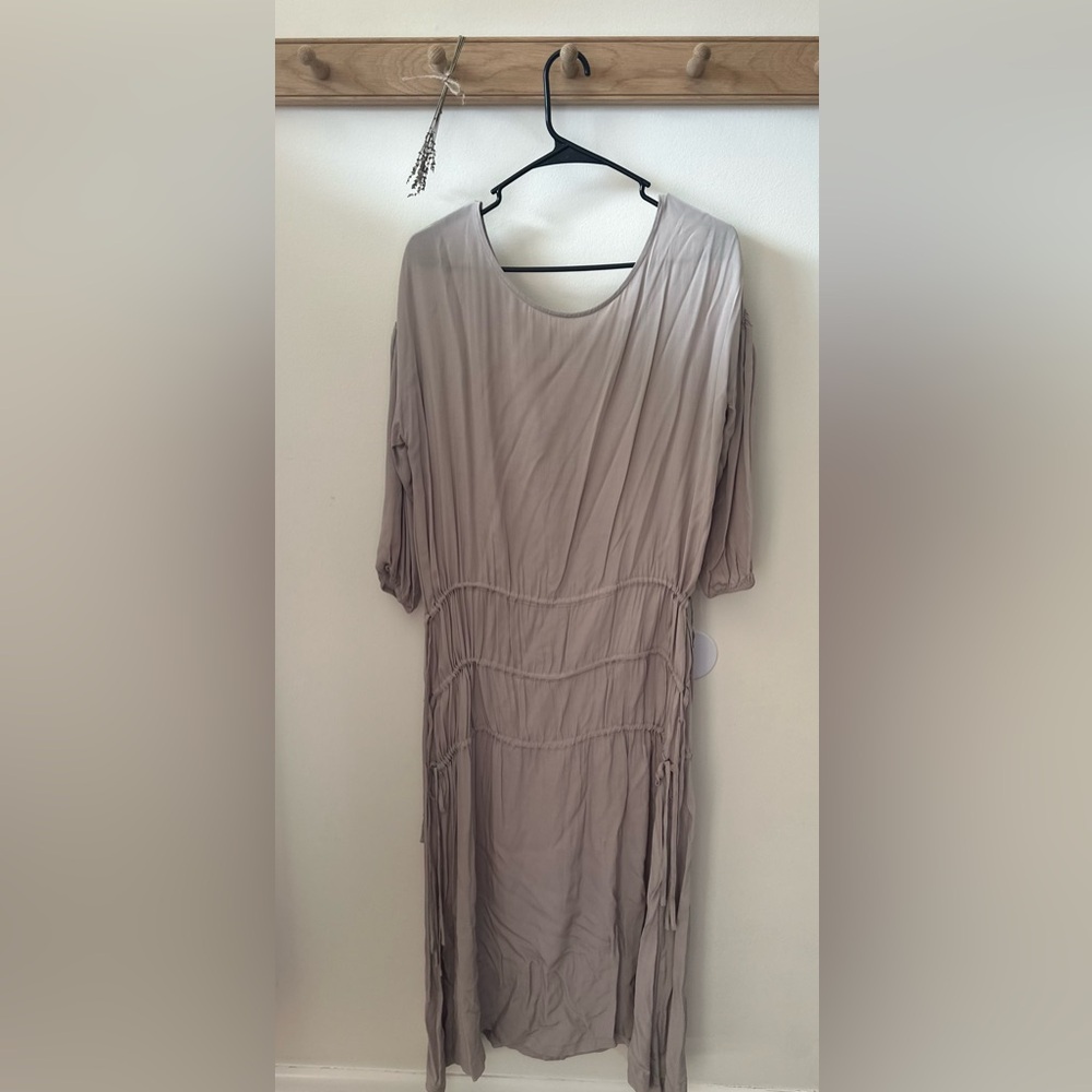 Elegant Taupe Dress